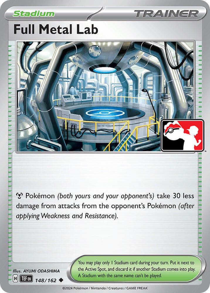 Temporal Forces Full Metal Lab [Prize-Pack] Pokémon card